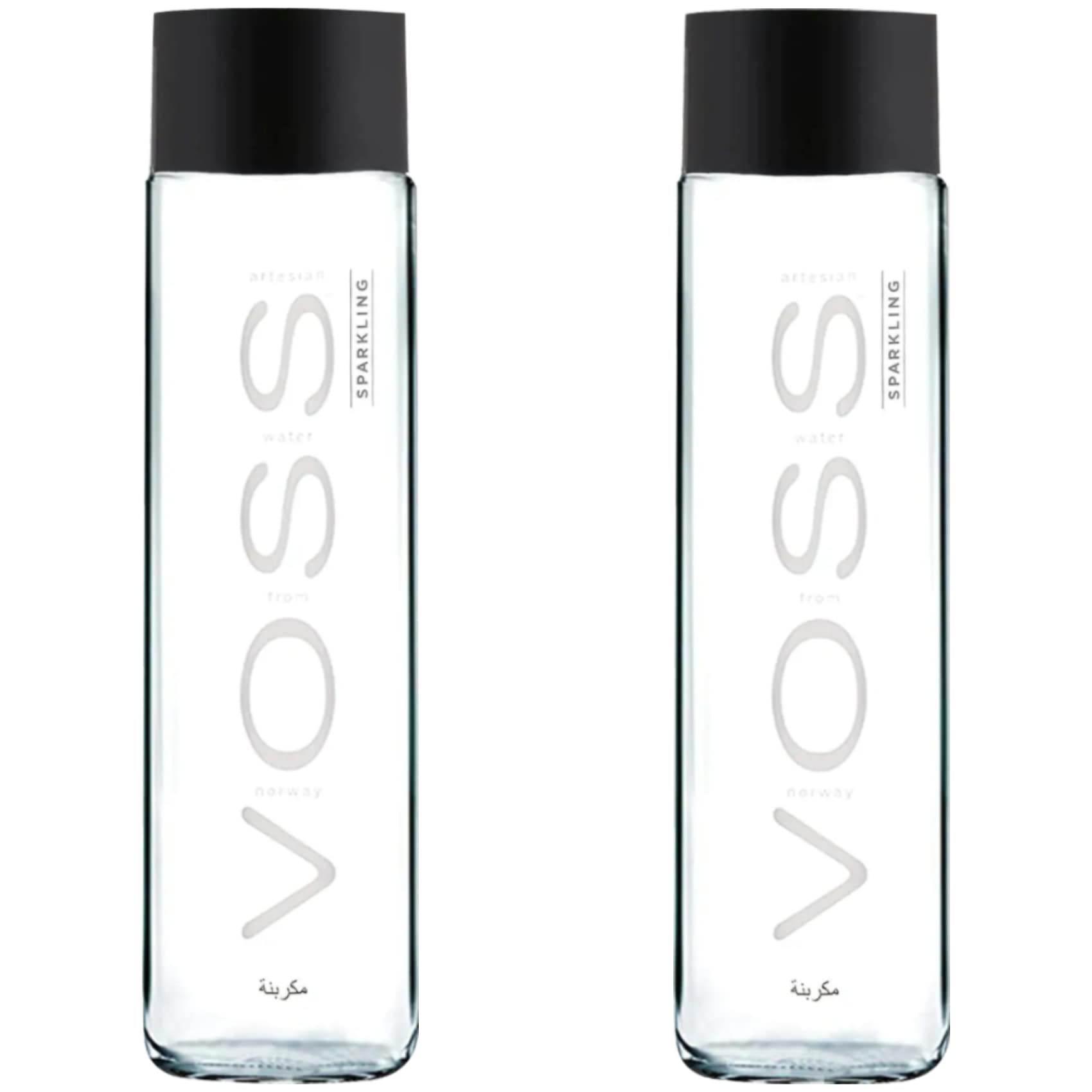 Voss Artesische Lime Mint Sparkling nach Honig Wasser (375 ml) Glas Flasche – 12 Pack