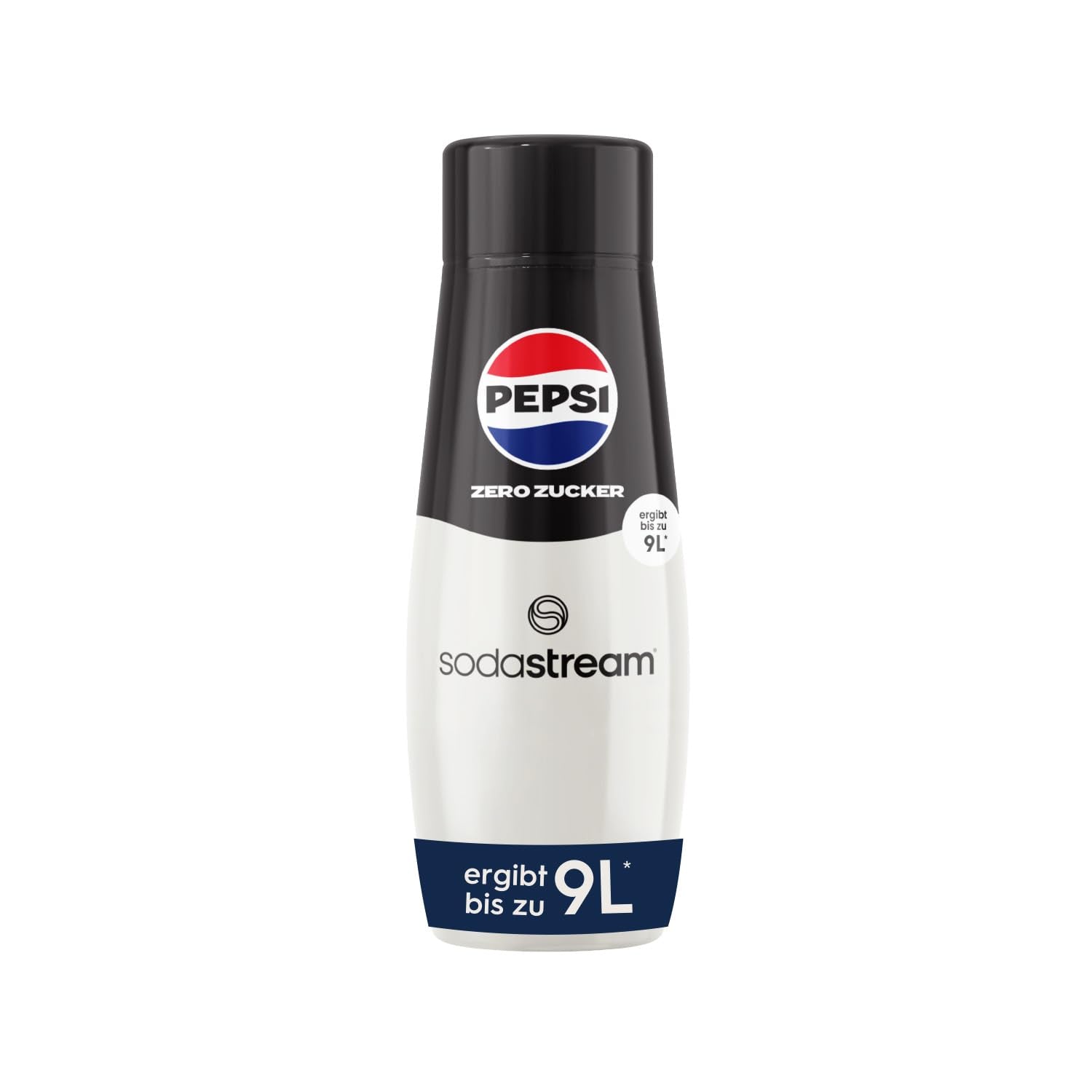 SodaStream Sirup 3x Pepsi Zero Zucker - 1x Flasche ergibt 9 Liter Fertiggetränk, Sekundenschnell zubereitet und immer frisch, 440 ml