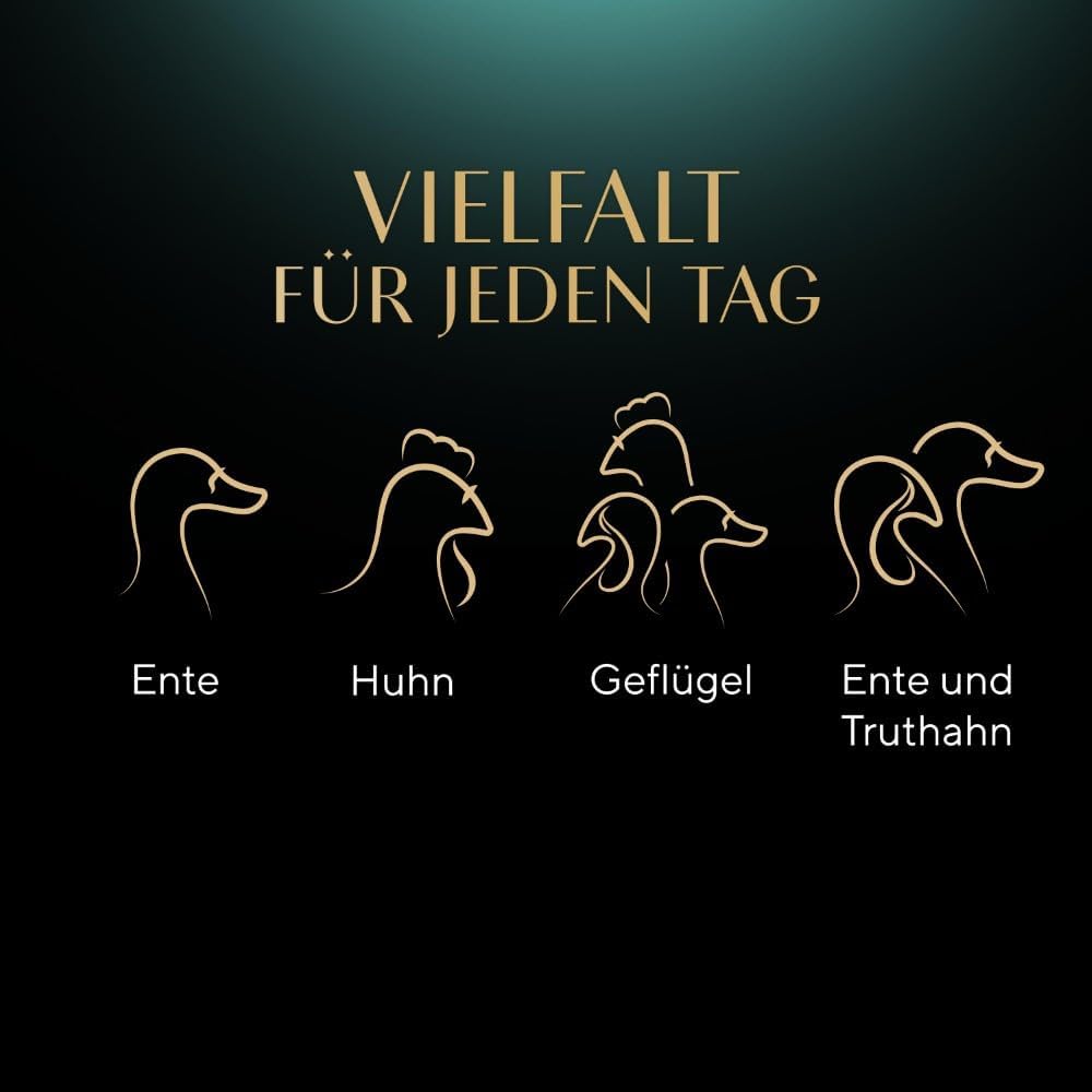SHEBA Adult Katzenfutter nass - 40x85g Portionsbeutel - Geflügel Variation in Sauce - Nassfutter für Katzen - 1 Großpackung