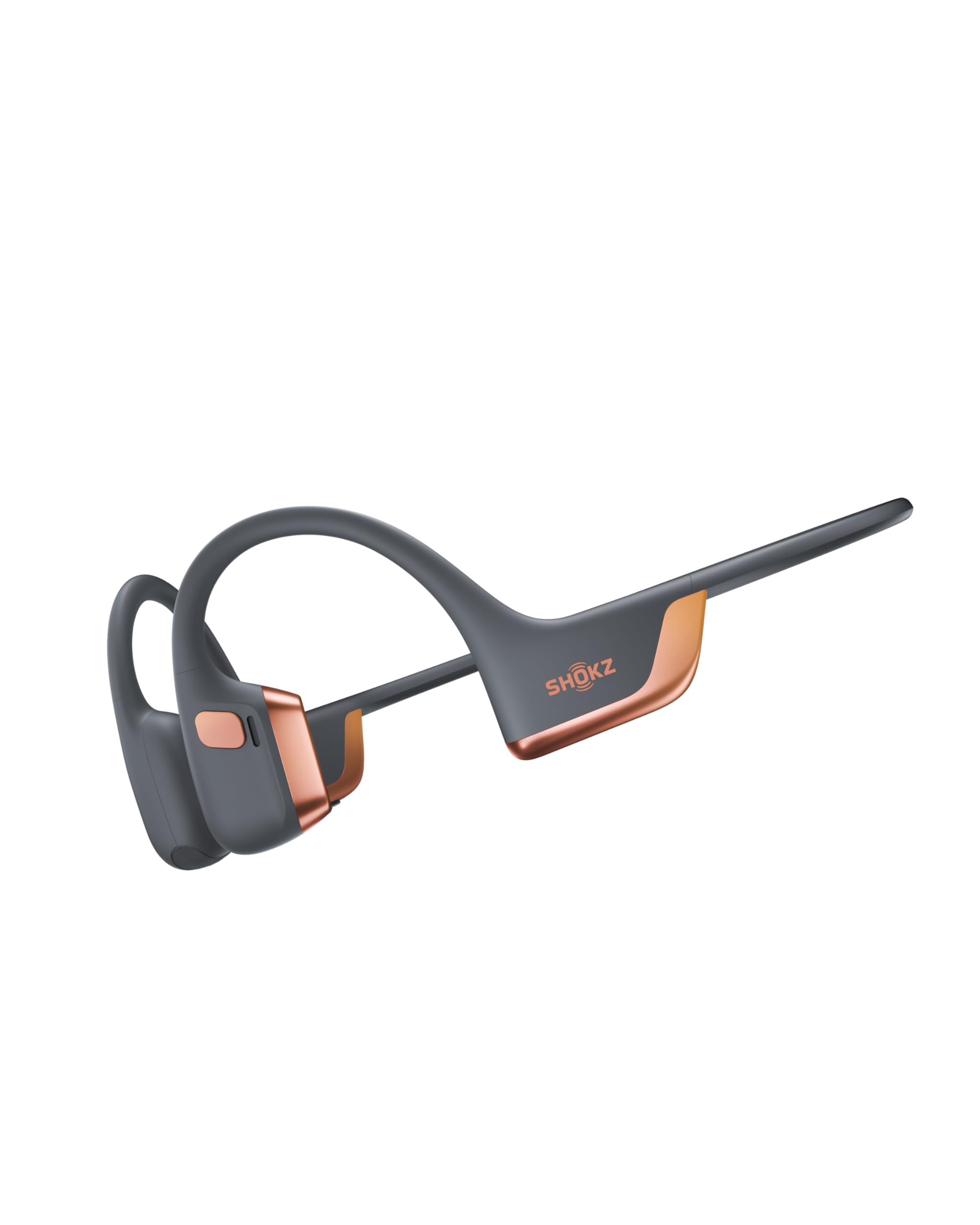SHOKZ New OpenRun Pro 2- Bone Conduction Headphones, Open-Ear Bluetooth Wireless Sport Earphones for Running, Workouts - Sweat Resistant, Secure Comfortable Fit -Deep Bass, Smart Mic, Reflective Strip
