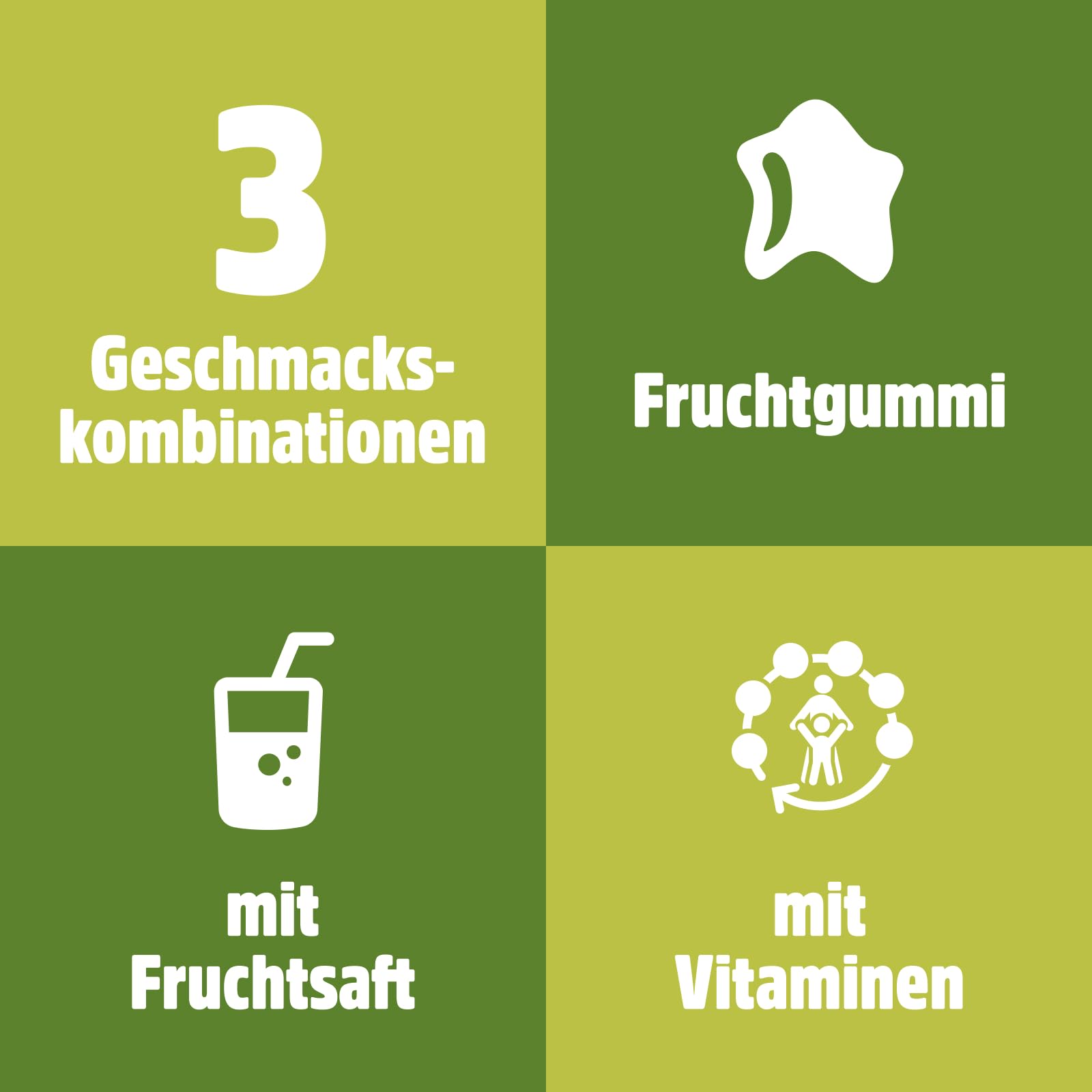 nimm2 Lachgummi Happies – 1 x 325 g – Fruchtgummis mit Fruchtsaft und Vitaminen – Süßigkeit in sechs Geschmacksrichtungen