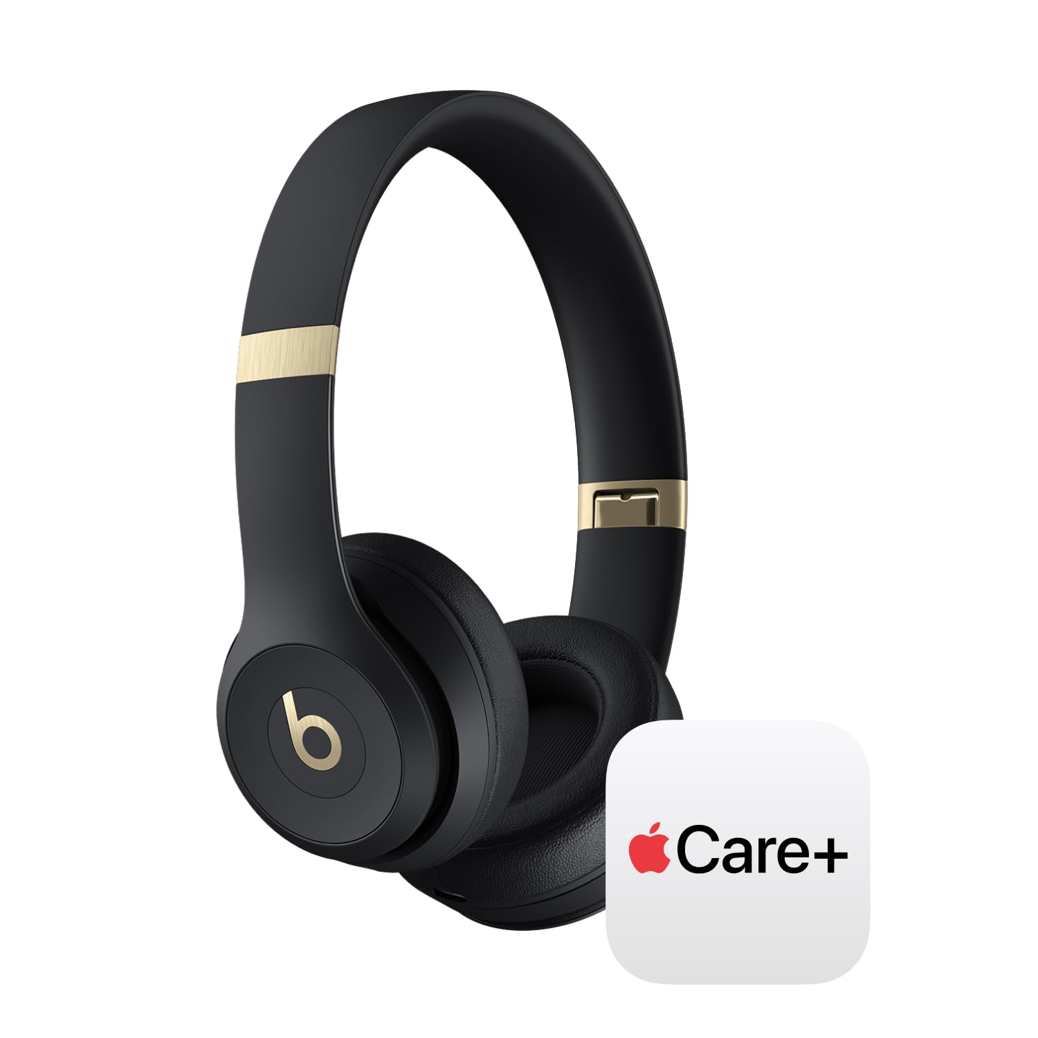 Beats Solo 4 - Wireless On-Ear Bluetooth Headphones, Up to 50-Hour Battery Life, Ultra-Lightweight Comfort, Powerful and Balanced Sound, Apple & Android Compatible - Matte Black