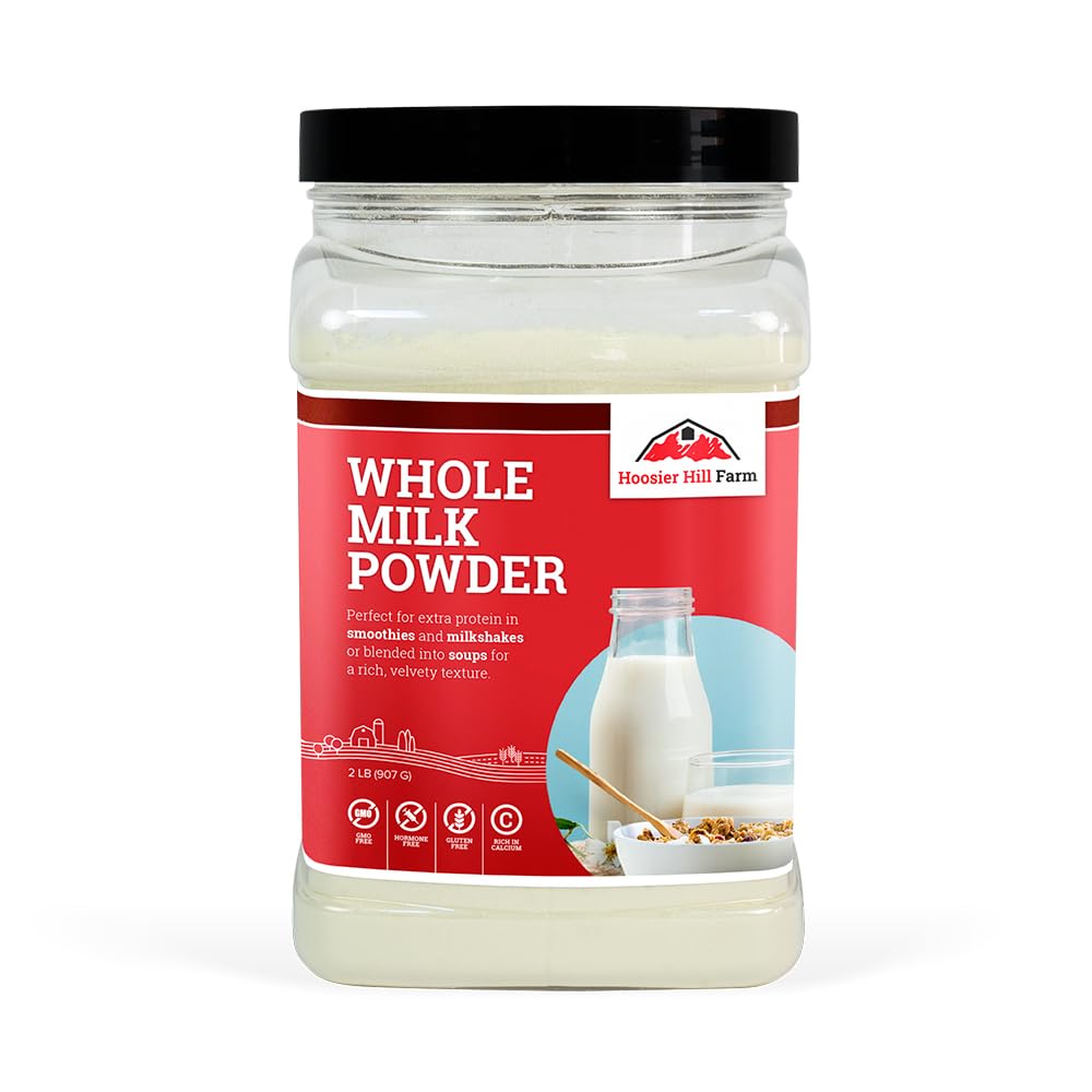 Hoosier Hill Farm Whole Milk Powder, 6LB (Pack of 1)
