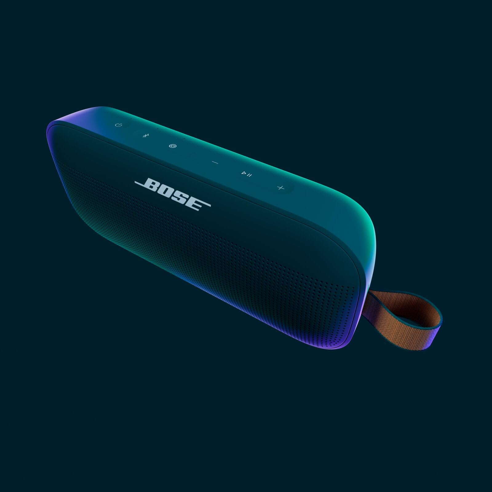 Bose SoundLink Flex Bluetooth Speaker (2nd Gen) - Portable Outdoor Speaker with Hi-Fi Audio, Waterproof and Dustproof, USB-C, Up to 12 Hours Battery Life, Black
