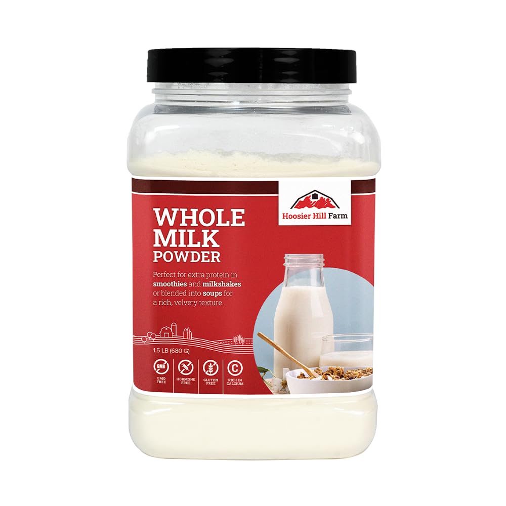 Hoosier Hill Farm Whole Milk Powder, 6LB (Pack of 1)