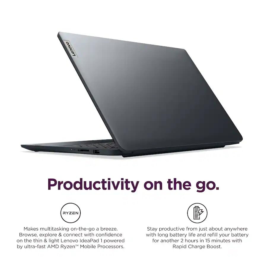Lenovo IdeaPad 3i Chromebook, 15.6” FHD Display, Intel Celeron N4500, 8GB RAM, 64GB eMMC, 1920x1080 px, 720p Camera, Chrome OS, Abyss Blue
