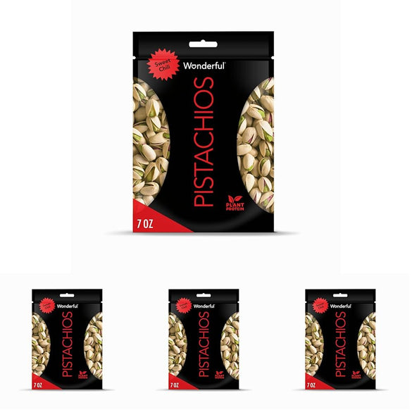 Wonderful Pistachios In Shell, Salt & Pepper Flavored Nuts, 48 Ounce Bag, Protein Snacks, Gluten Free, Healthy Snacks for Adults