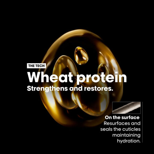 L’Oréal Professionnel | Absolut Repair Oil multi-benefit leave in treatment | For dry and damaged hair | | Repairs & Hydrates Dry, Damaged Hair | With Protein and Gold Quinoa | SERIE EXPERT | 90ml