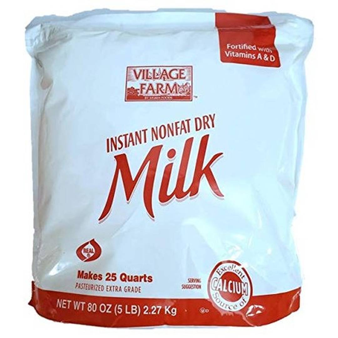 Village Farm Instant Nonfat Dry Milk, 5 lbs.