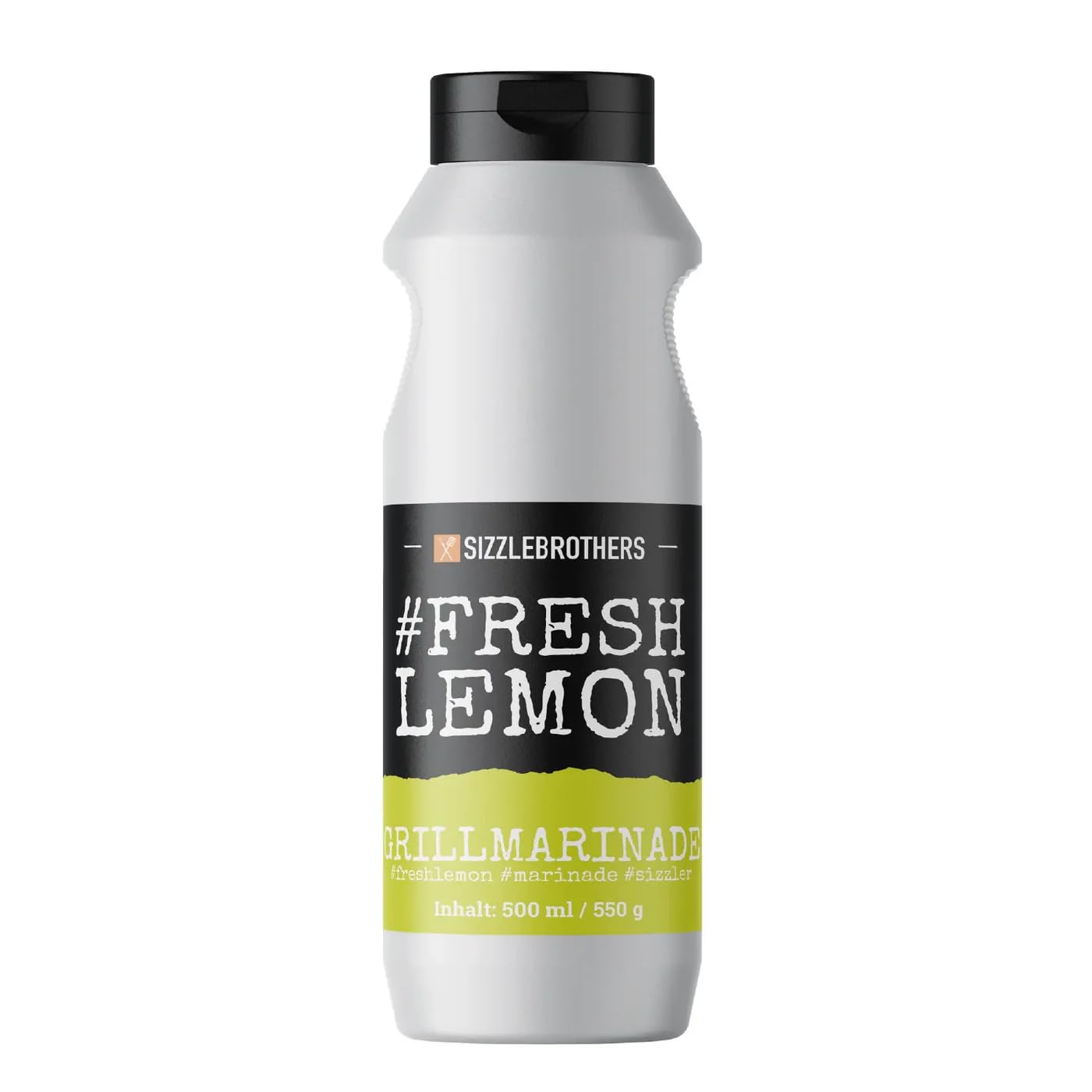 Grillmarinade der SizzleBrothers | 500ml #PremiumTrüffel | Flüssige Marinade für saftigeres & zarteres Fleisch im Vergleich zum BBQ Rub | Für Grillfleisch wie Steaks, Hähnchen, Pulled Pork & co.