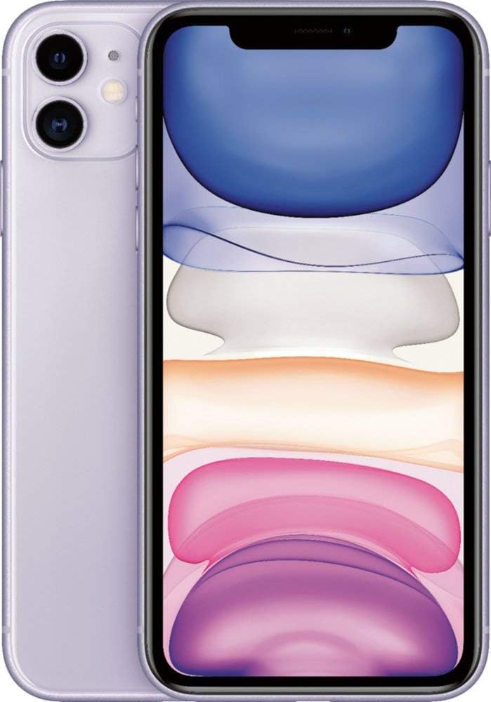 Apple iPhone 11, 64GB, Black - Unlocked (Renewed)