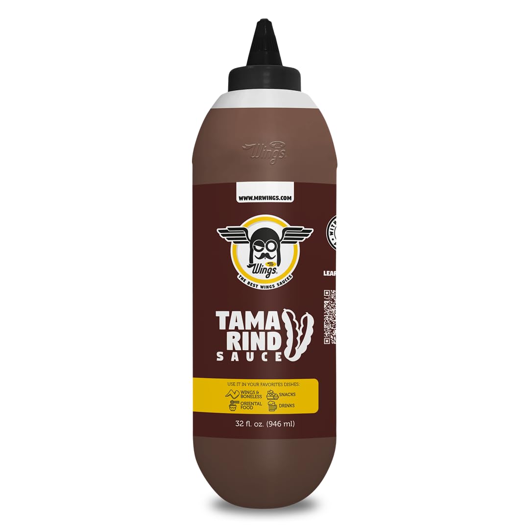 Mr. Wings Sweet Mango Mild Sauce 1 Gallon (128 Fl Oz). Sweet and spicy delight, perfect for boneless chicken, fries, drinks, and your favorite snacks. Large bulk sauce.