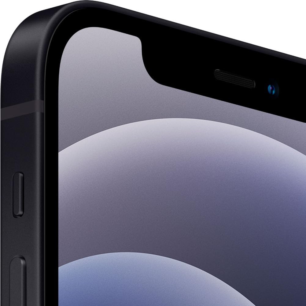 Apple iPhone 12, 128GB, Black - Unlocked (Renewed Premium)