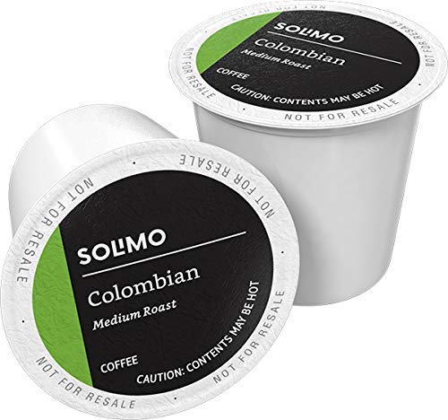 Amazon Brand - Solimo Dark Roast Coffee Pods, Compatible with Keurig 2.0 K-Cup Brewers, 100 Count (Pack of 1)