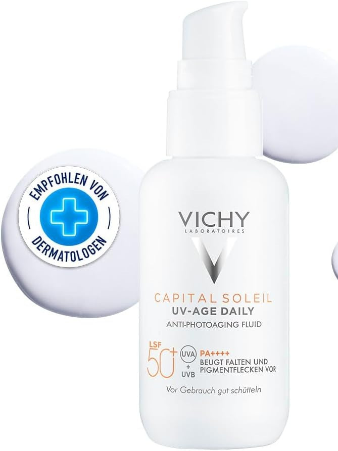 Vichy Capital Soleil UV - Age Anti Ageing Sunscreen SPF 50+ with Niacinamide 40ml