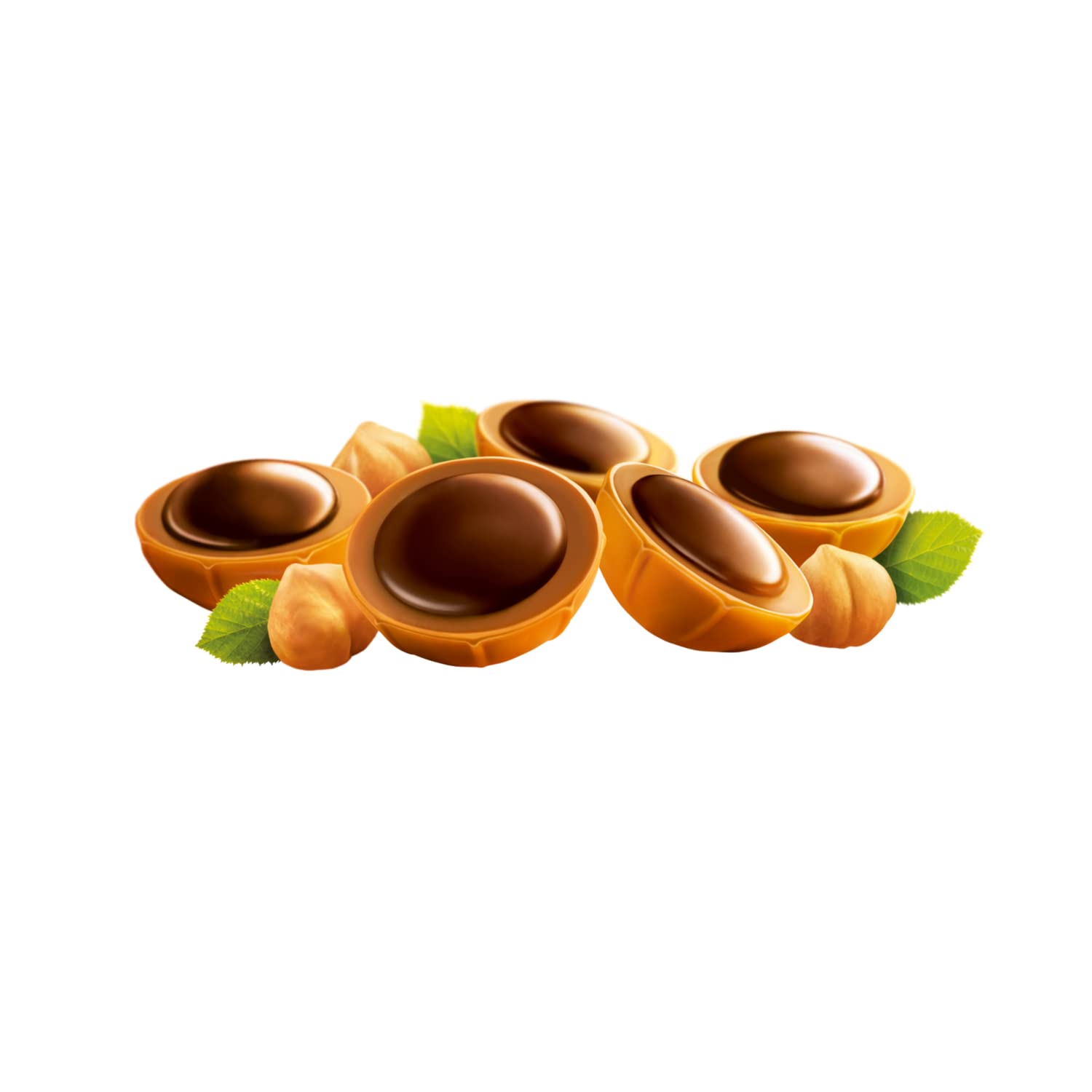 Toffifee – 1 x 125 g – Haselnuss in Karamell mit Nougatcreme und Schokolade – ideal zum gemeinsamen Naschen und Teilen