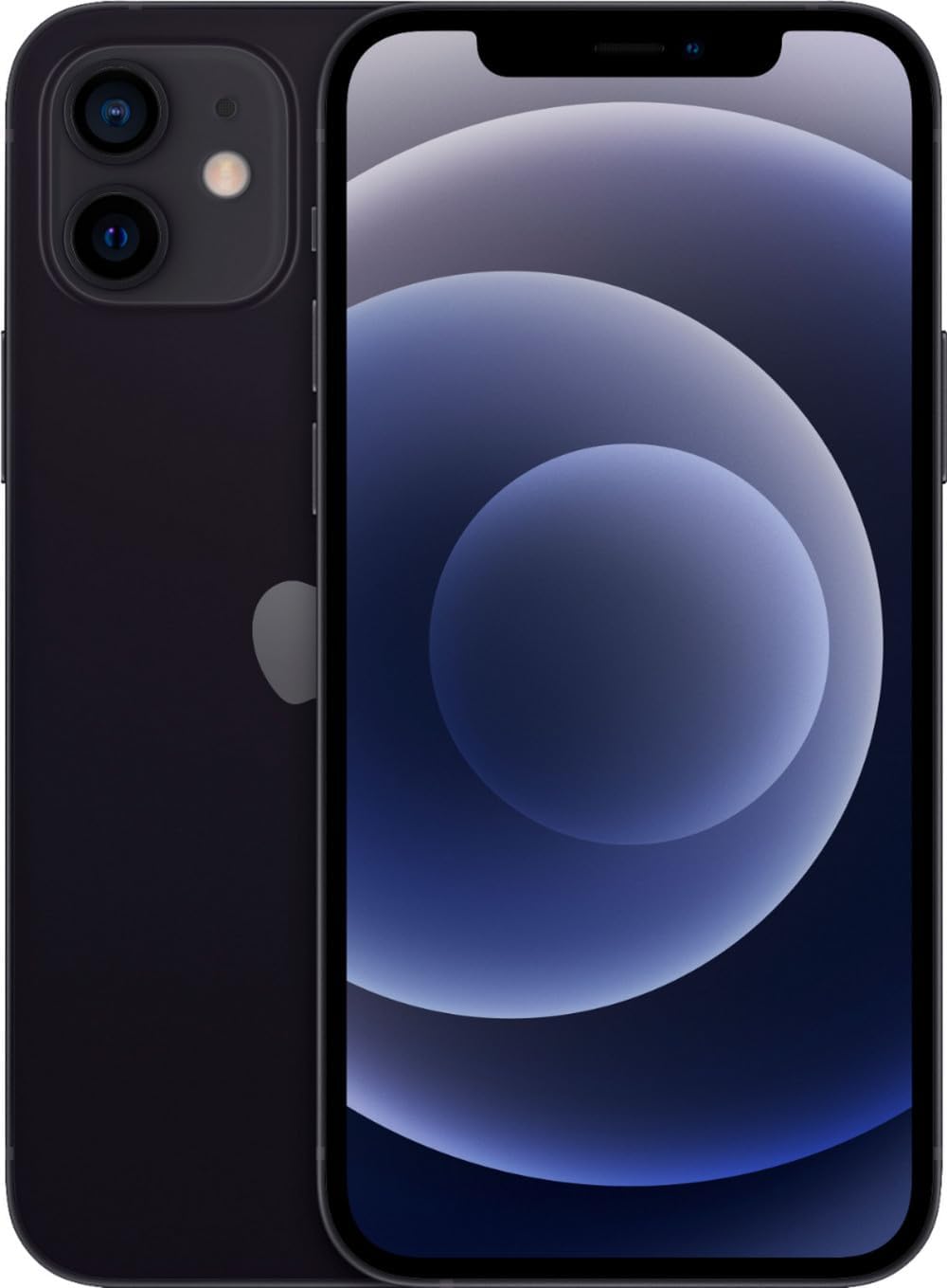 Apple iPhone 12, 128GB, Black - Unlocked (Renewed Premium)