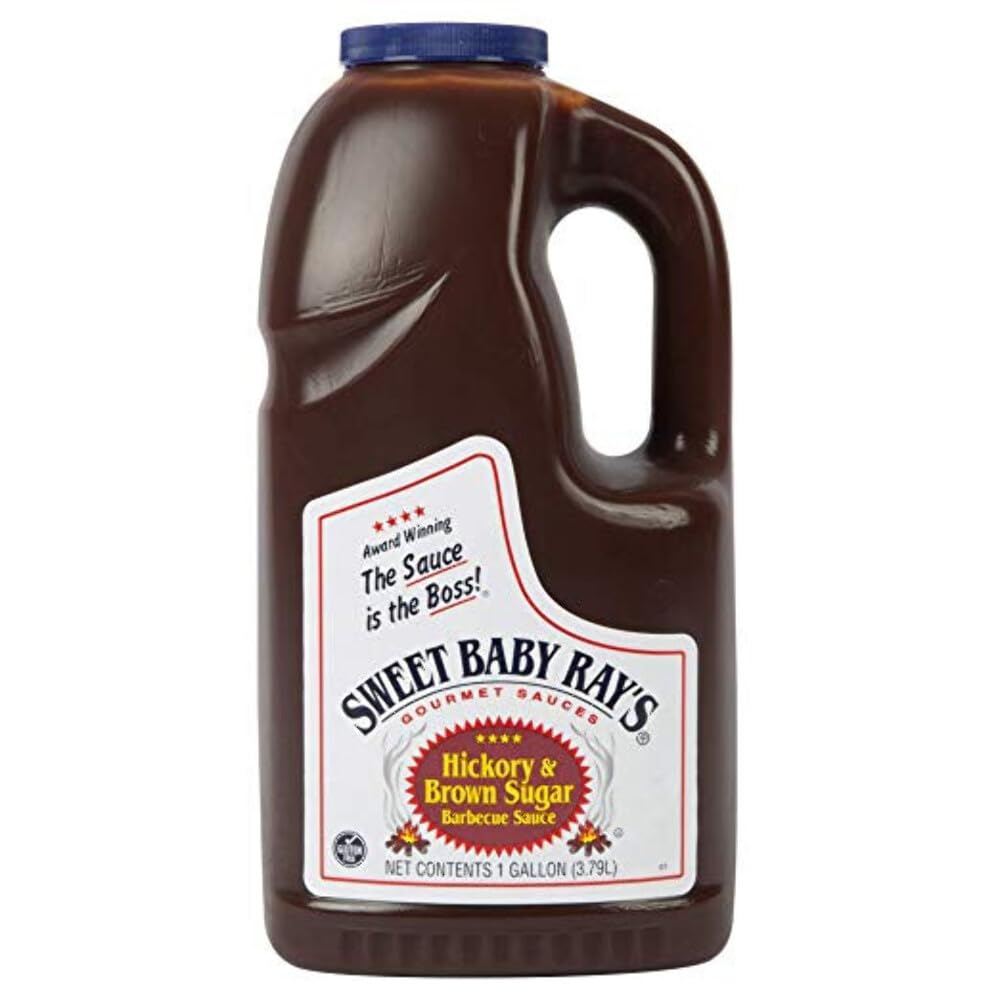 Sweet Baby Ray's Award Winning Sauce | Lemon Pepper Flavor | 64 oz Bottle | Kosher | Gluten Free | Made in the USA