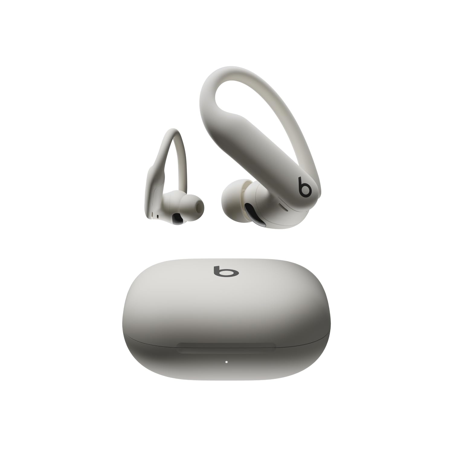 Beats Powerbeats Pro 2 - Wireless Noise Cancelling Workout Earbuds with Secure- Fit Earhooks, Up to 45-Hour Battery with Charging Case, Sweat & Water Resistant, Heart Rate Monitoring - Jet Black