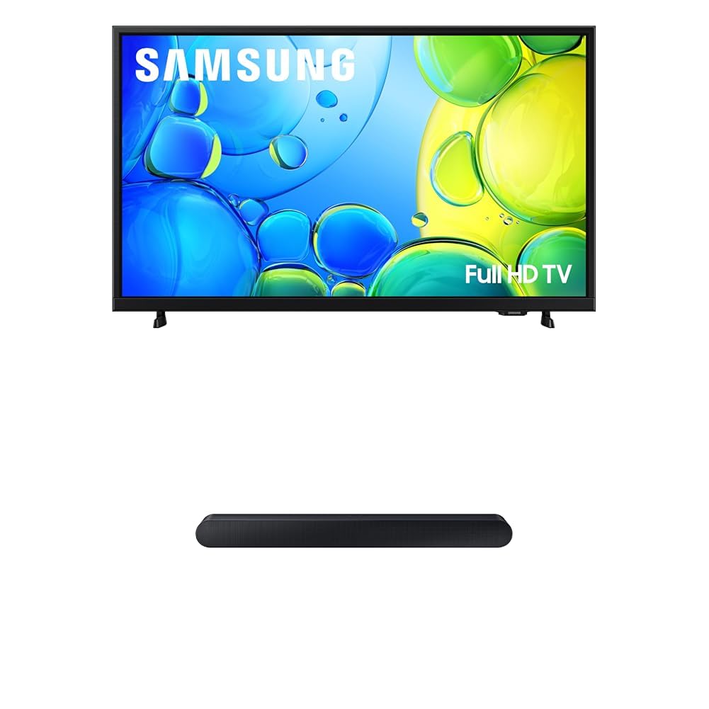SAMSUNG 32-Inch Class Full HD F6000 Smart TV (2025 Model) HDR, Object Tracking Sound Lite, Knox Security, One UI Tizen, Smart TV