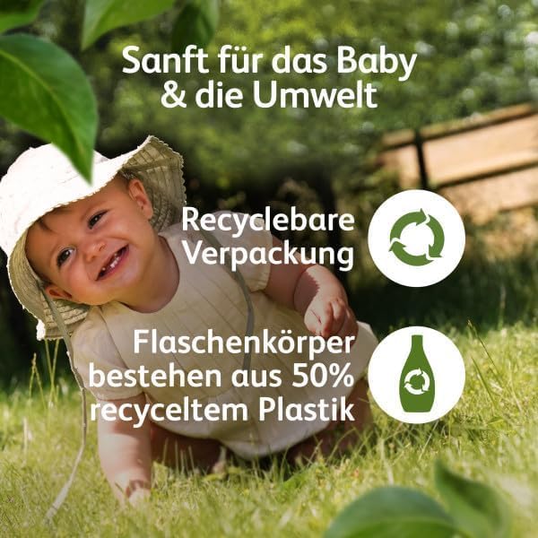 Penaten Pflegeöl 500ml, sanftes Baby Massageöl und Babyöl zur Pflege, Reinigung und Massage, ohne Parabene und Farbstoffe, für Neugeborene