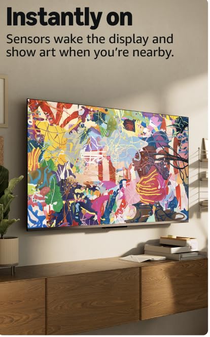 Amazon Ember 43" 4-Series with Fire TV (newest model), 4K Ultra HD smart TV with Alexa Remote, HDR10+, fast processor, Dolby Audio, Ambient Experience, free and live TV, find shows faster with Alexa+