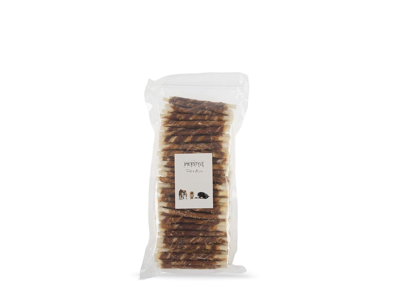 Kaustange mit Huhn - Hundesnack - 12,5cm - 100 Stück