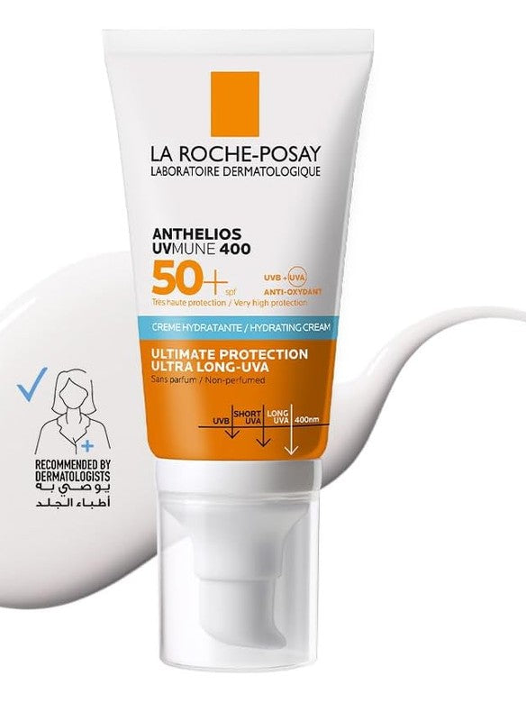 La Roche-Posay Anthelios UVMune 400 Moisturizing Sunscreen SPF50+ 50ml