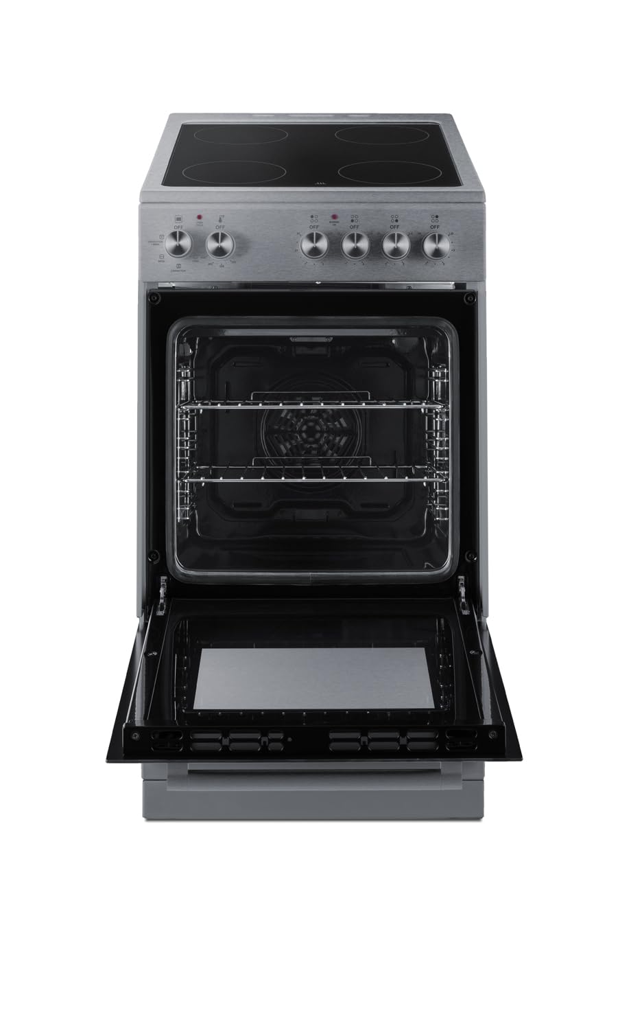 Summit 24” Electric Smooth Top Range, Large 2.44 cu.ft. oven. ADA Compliant, White- REXT24W