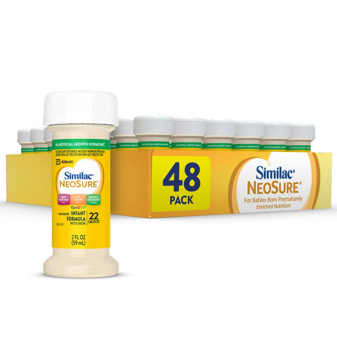 Similac NeoSure Premature Post-Discharge Infant Formula, Baby Formula Powder, 22.8-oz Value Can, Pack of 4