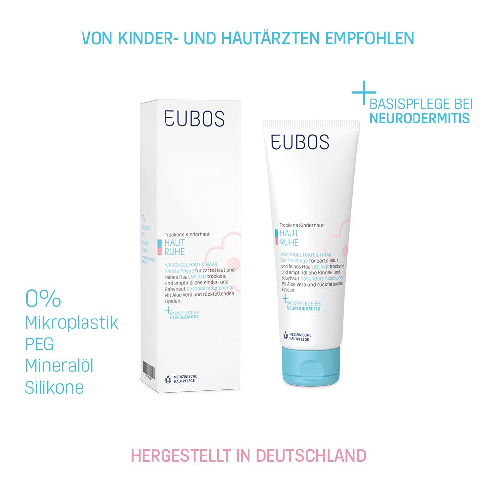 EUBOS Kinder Haut Ruhe Lotion, 125 ml Lotion