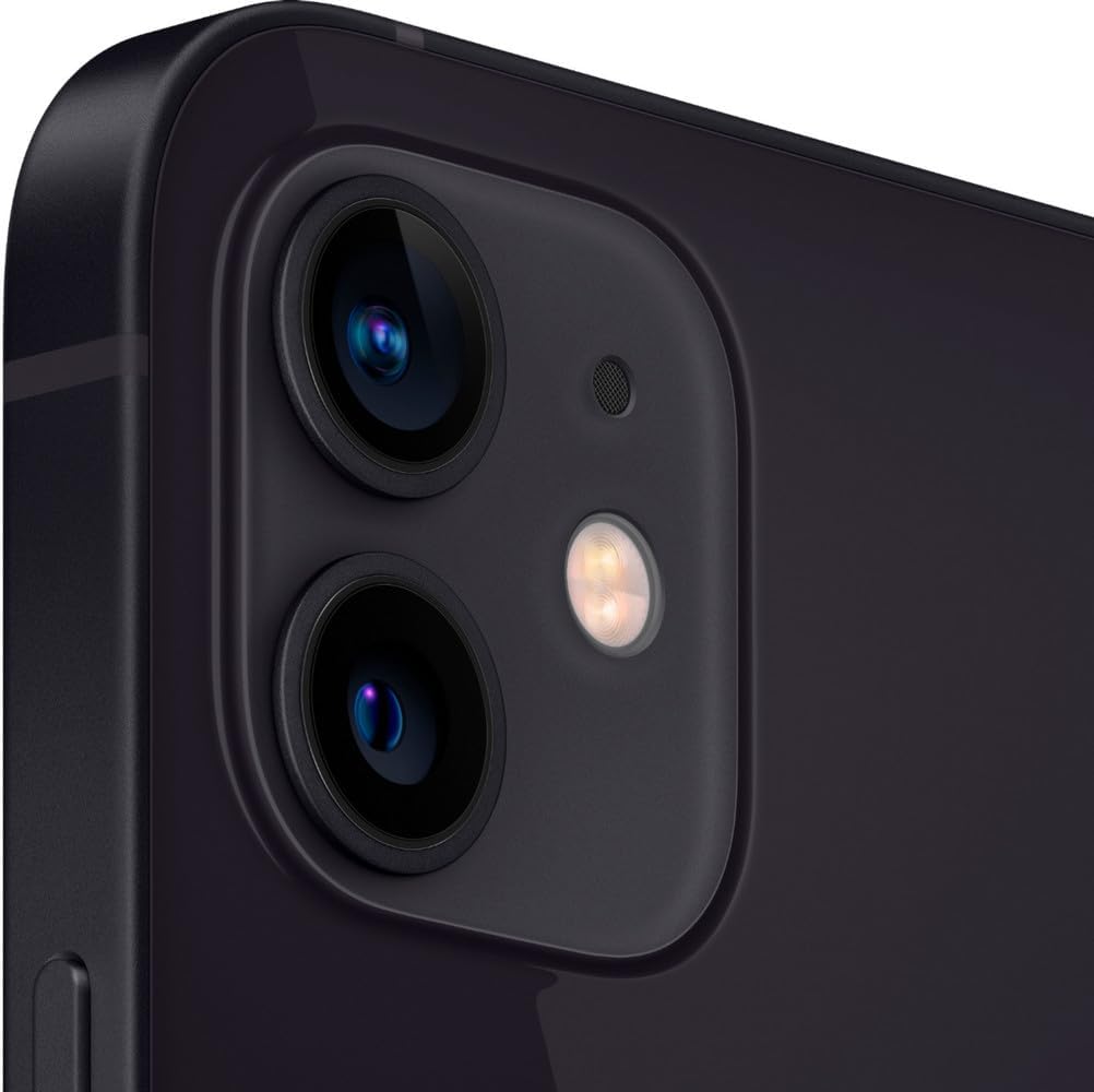 Apple iPhone 12, 128GB, Black - Unlocked (Renewed Premium)