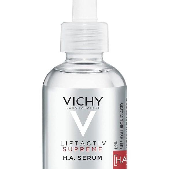 Vichy Liftactiv Supreme HA Filler Hyaluronic Acid Serum To Reduce Wrinkles, Plump, & Smooth 30ml