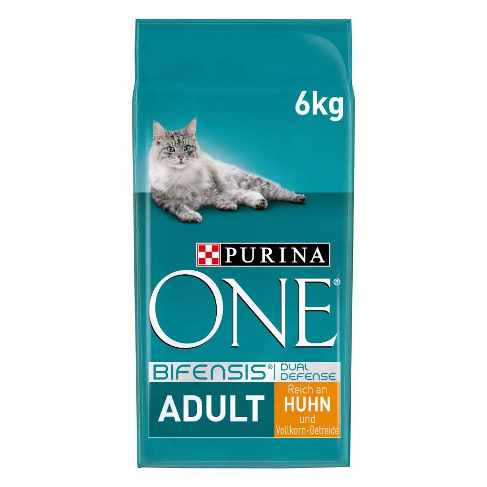 PURINA ONE BIFENSIS Adult Katzenfutter trocken, reich an Huhn, 1er Pack (1 x 5,7kg)