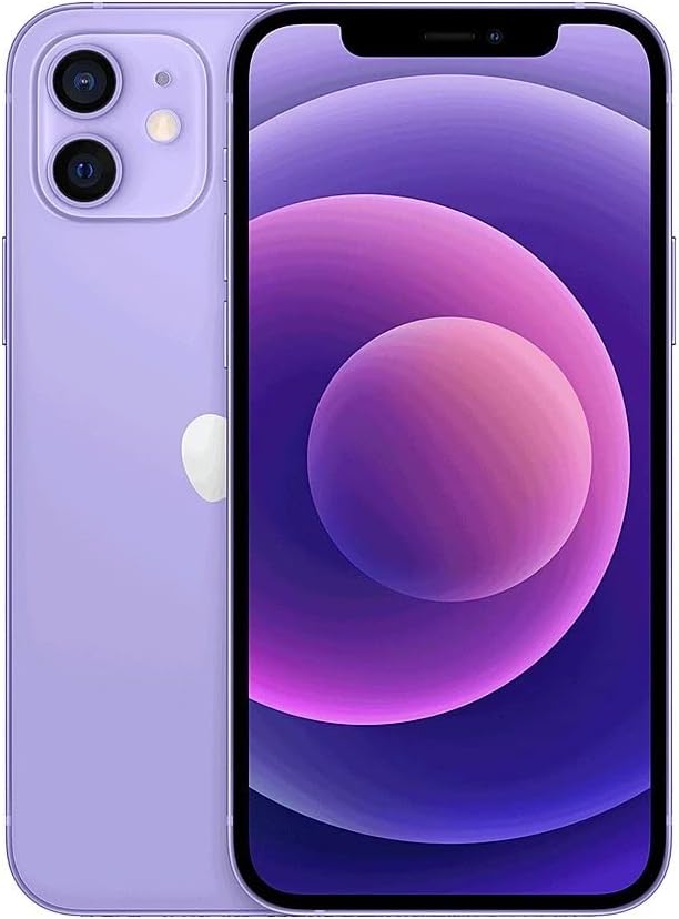 Apple iPhone 12, 128GB, Black - Unlocked (Renewed Premium)