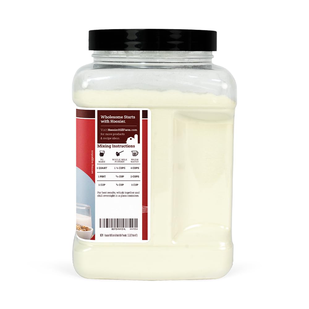 Hoosier Hill Farm Whole Milk Powder, 6LB (Pack of 1)