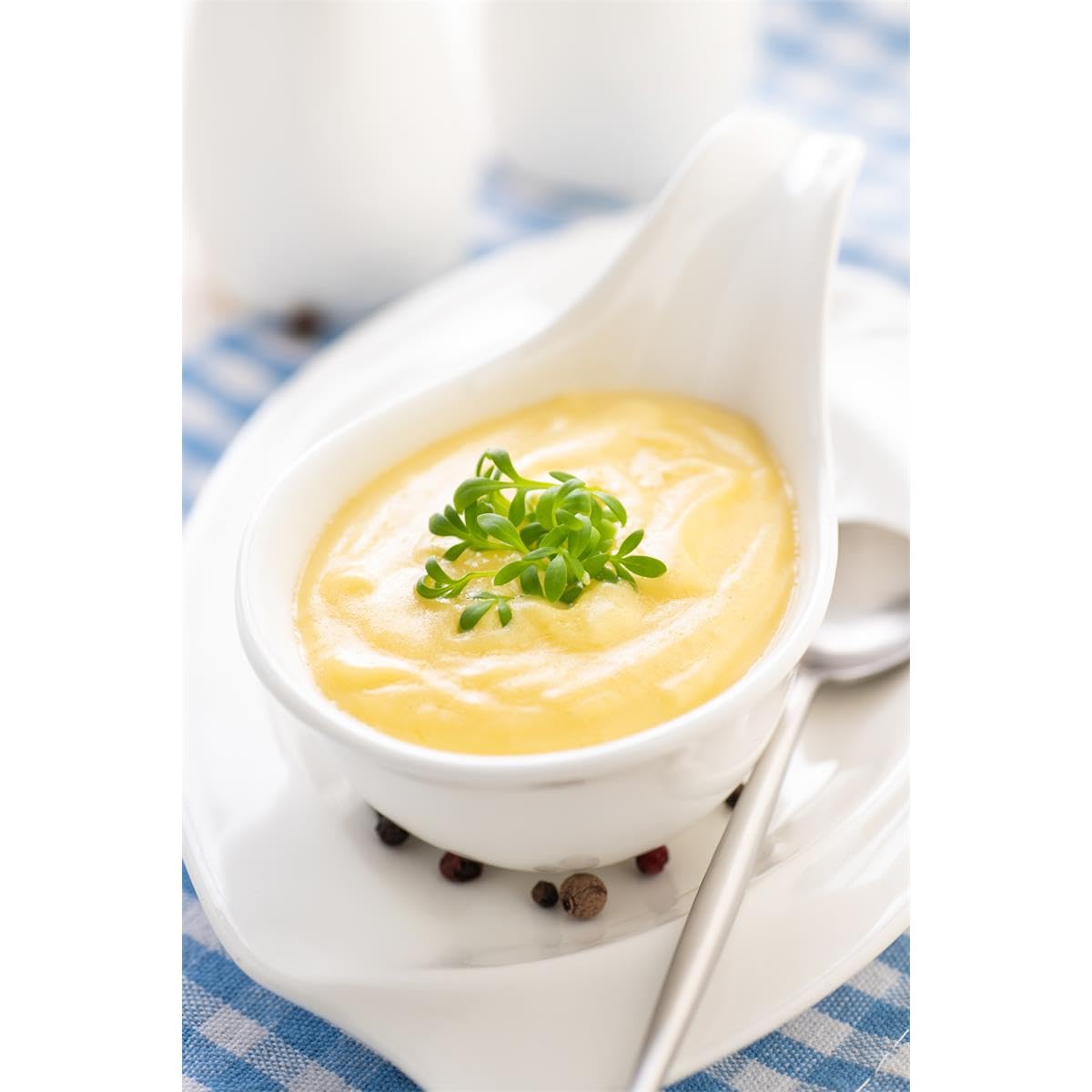 Lukull Sauce Lukull Hollandaise besonders cremige Sauce zu Spargel, Gemüse, Fleisch und Fisch, 250 ml tafelfertige Sauce 12 Stück