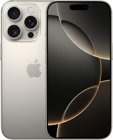 Apple iPhone 16 Pro, US Version, 128GB, Black Titanium - Unlocked (Renewed Premium)