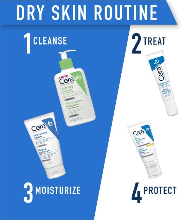 Cerave Moisturizing Cream for Dry Skin with Hyaluronic Acid 50ml