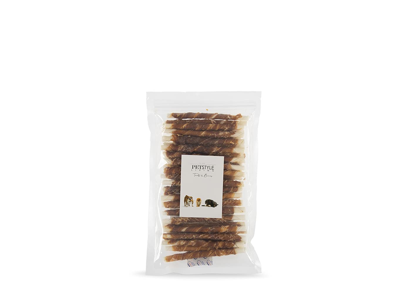 Kaustange mit Huhn - Hundesnack - 12,5cm - 100 Stück