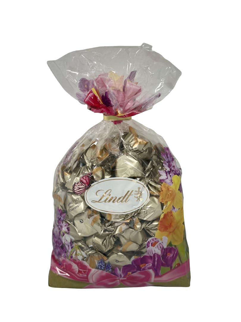 Lindt Schokolade LINDOR Mischung | 1371 g | Ca.109 Kugeln: Milch, 70%, Weiß, Milk&White, Stracciatella, Haselnuss, Salted Caramel, Double Chocolate, Feinherb, Pistazie | Schokoladengeschenk