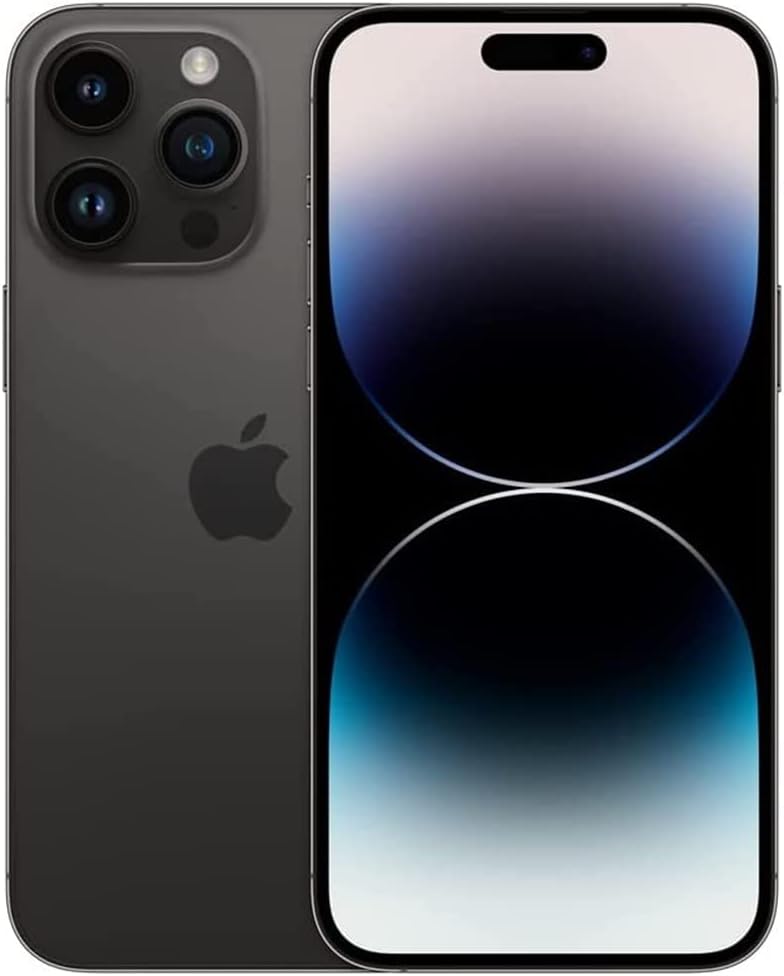 Apple iPhone 14 Pro Max, 128GB, Deep Purple - Unlocked (Renewed)