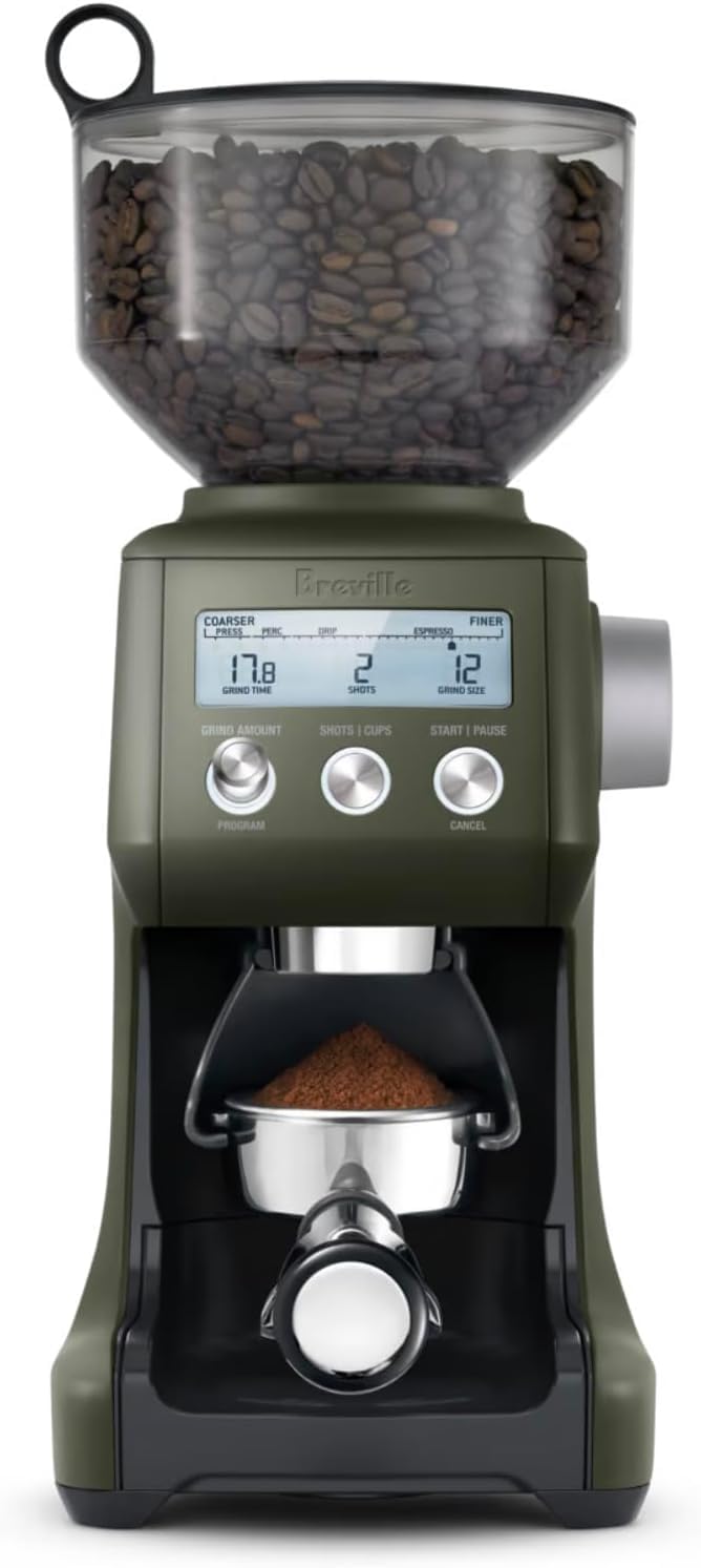 Breville BCG820BSS Smart Grinder Pro for Coffee and Espresso, Brushed Stainless Steel