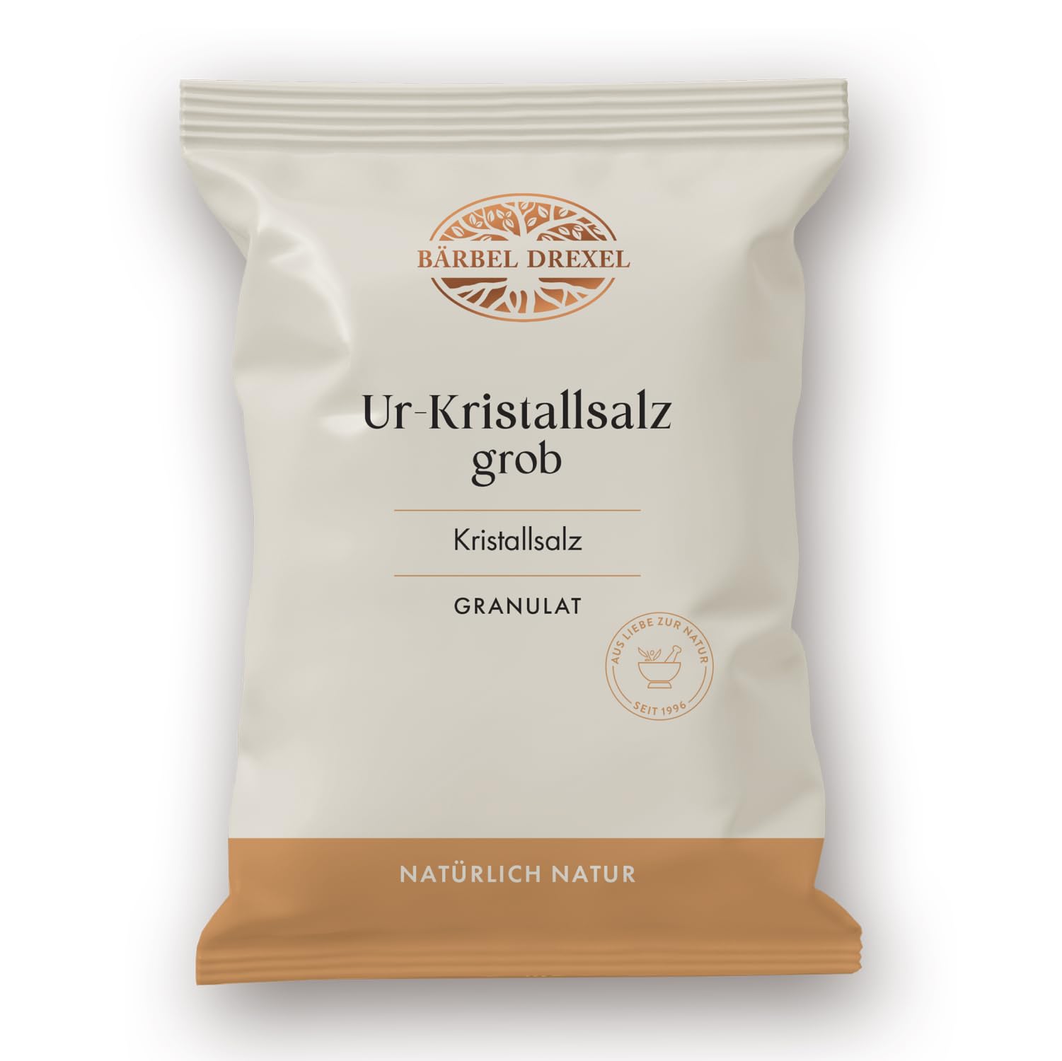 BÄRBEL DREXEL® Rosa Kristallsalz (Tiefebenen Rand Himalaya) FEIN, feines Natursalz (750g) Für Feinschmecker, 100% Veganes Speisesalz, Reines Steinsalz, Naturbelassen Unbehandelt, Ur-Salz