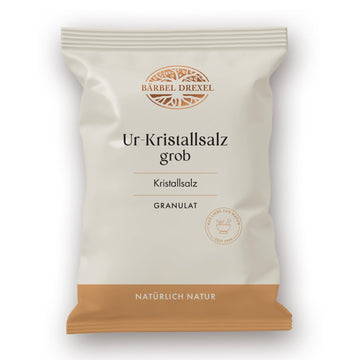 BÄRBEL DREXEL® Rosa Kristallsalz (Tiefebenen Rand Himalaya) FEIN, feines Natursalz (750g) Für Feinschmecker, 100% Veganes Speisesalz, Reines Steinsalz, Naturbelassen Unbehandelt, Ur-Salz