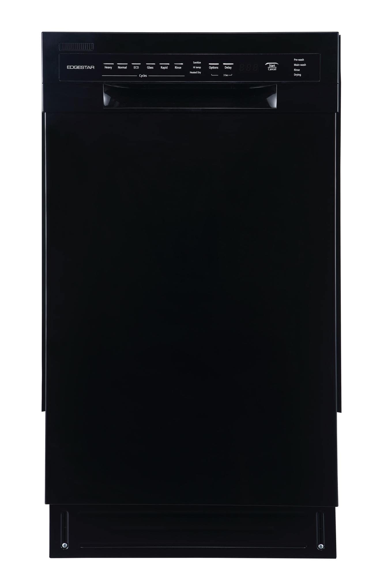 EdgeStar BIDW1802SS 18 Inch Wide 8 Place Setting Built-In Dishwasher