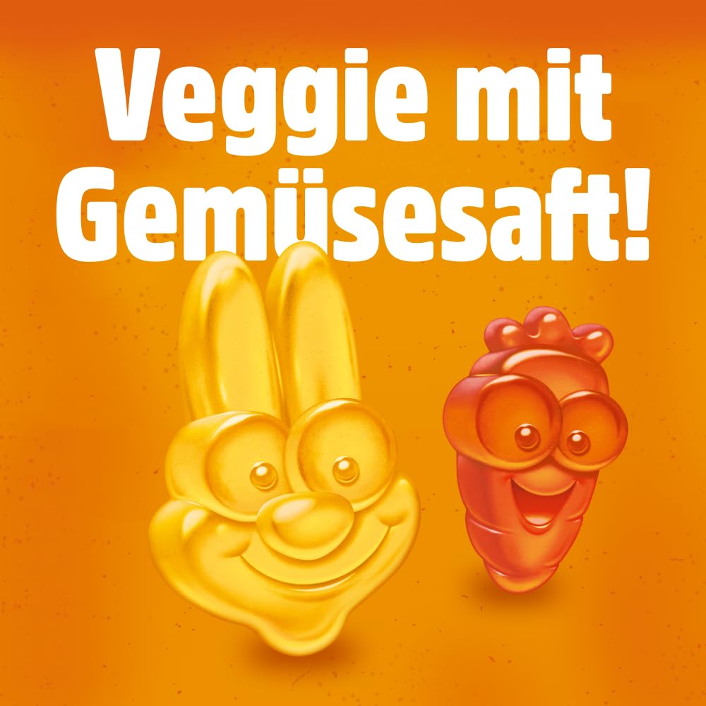 nimm2 Lachgummi Happies – 1 x 325 g – Fruchtgummis mit Fruchtsaft und Vitaminen – Süßigkeit in sechs Geschmacksrichtungen