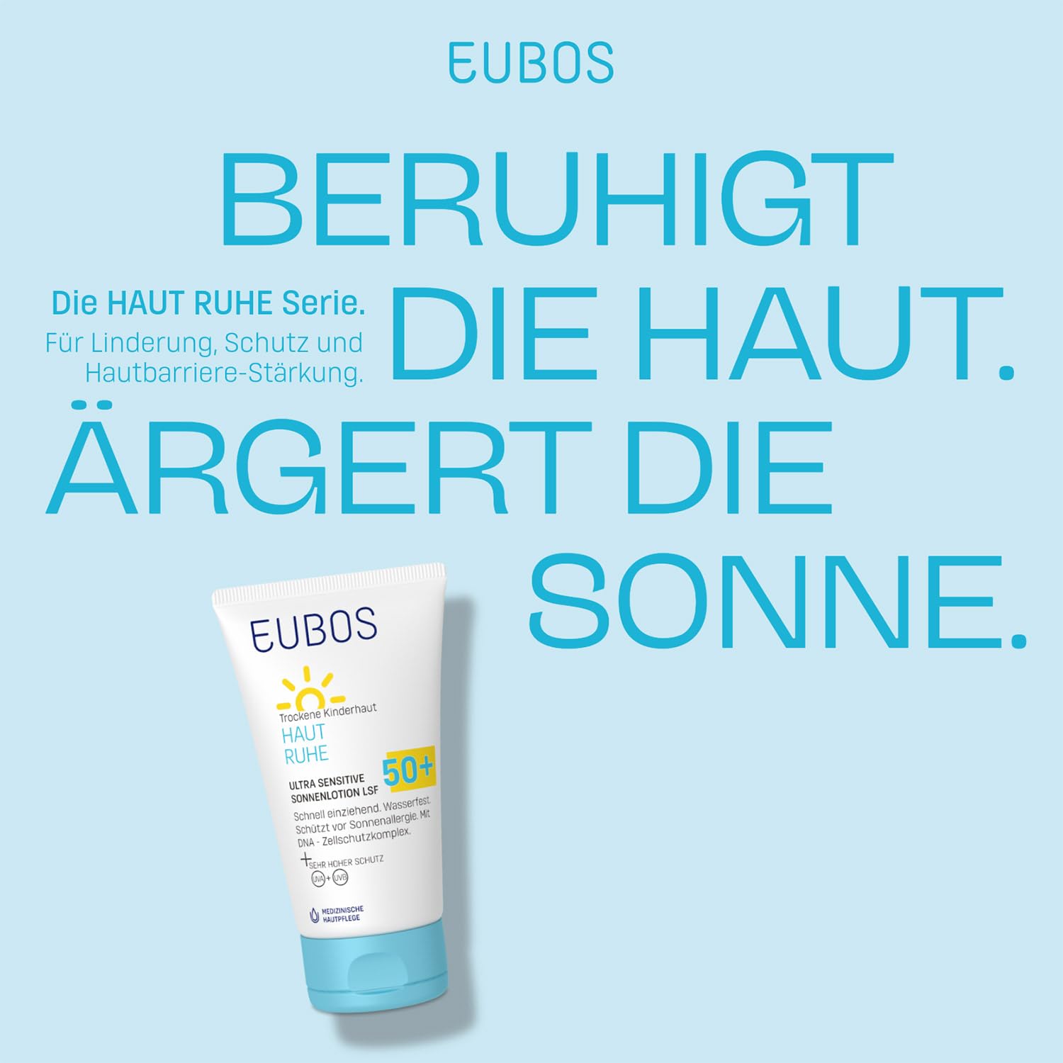 EUBOS Kinder Haut Ruhe Lotion, 125 ml Lotion