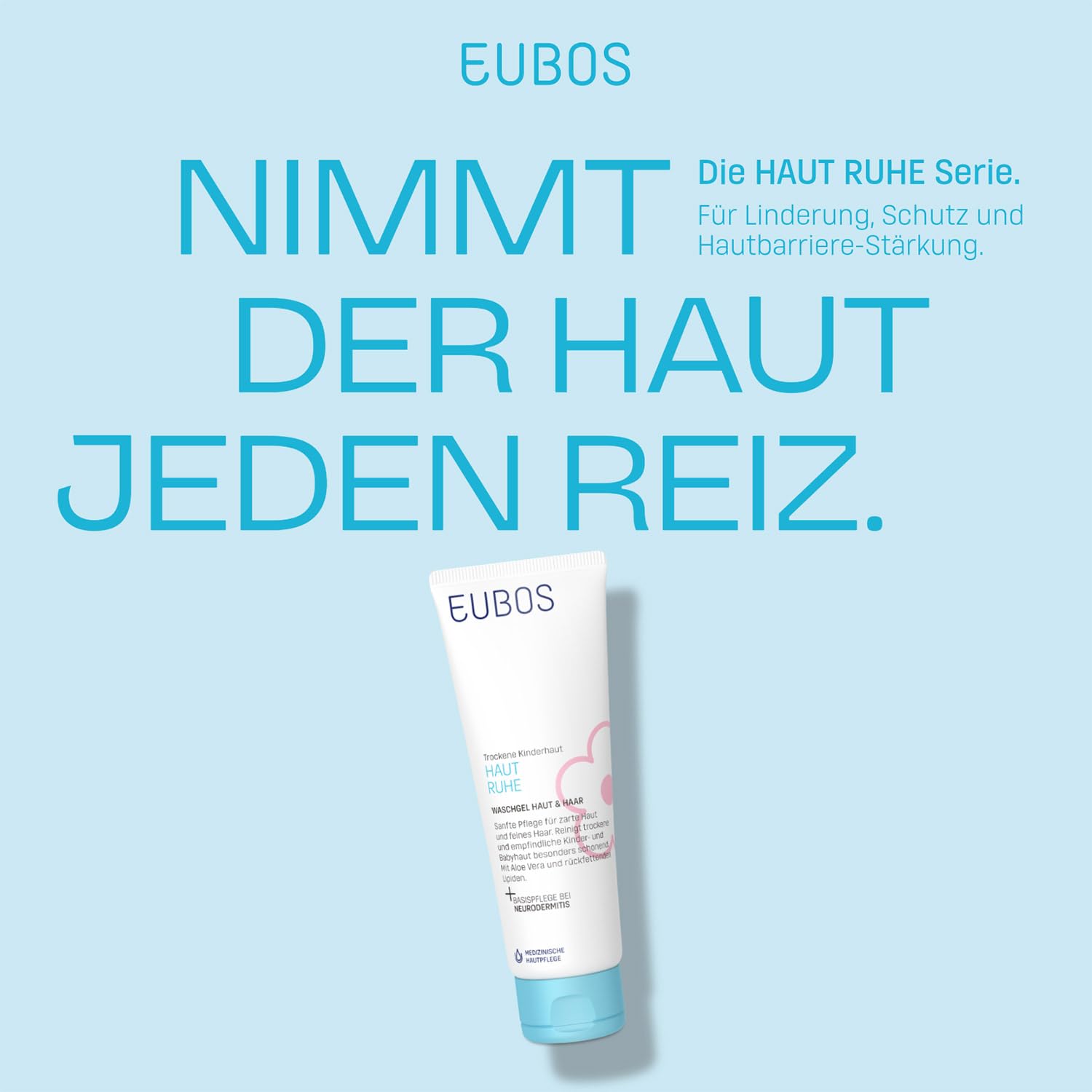 EUBOS Kinder Haut Ruhe Lotion, 125 ml Lotion