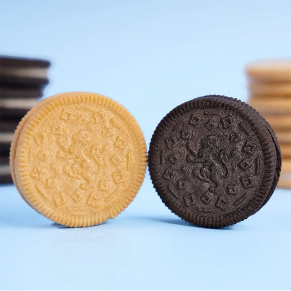 Rip Van LEOs - Golden Vanilla Sandwich Cookies - Low Sugar Snack Cookies - Low Carb Snack - Diabetic Snacks - 40 Low Sugar Cookies (10 Packs of 1.69oz)